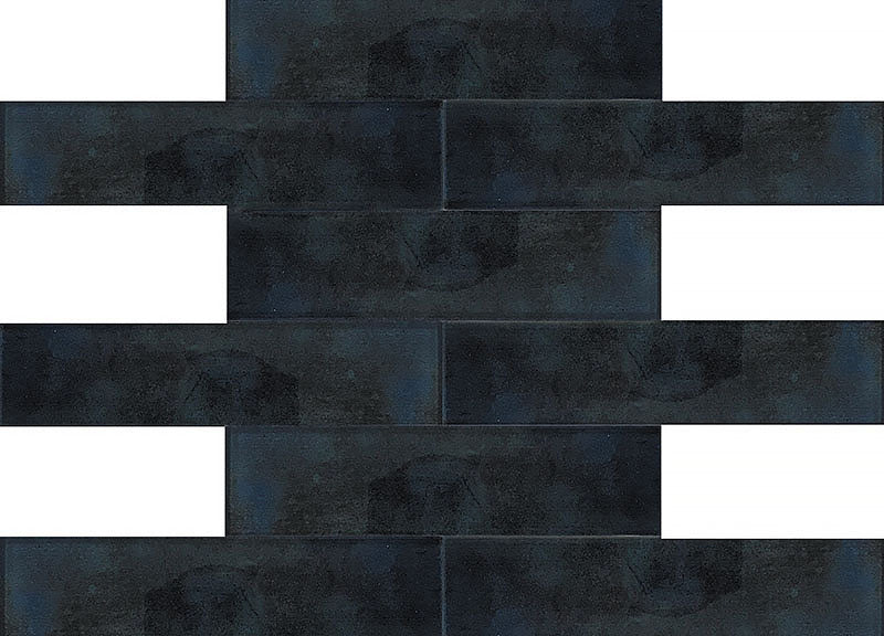 Galaxy Denim Colored Glass Mosaic
