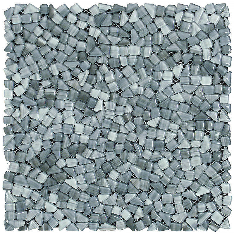 Gems Natural Colored Glass Mosaic