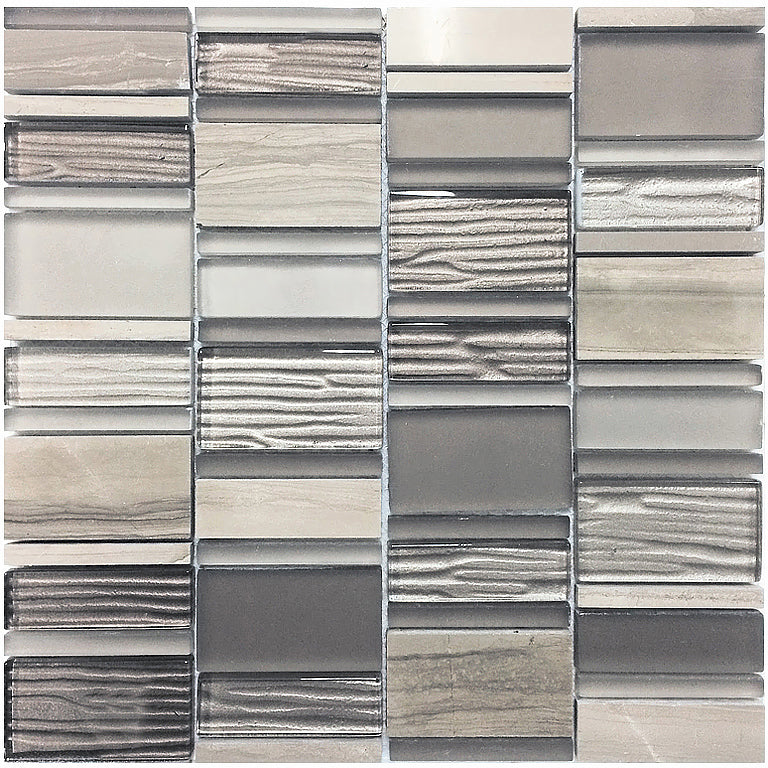 Hawaii Beach Blocks Colored Glass Mosaic