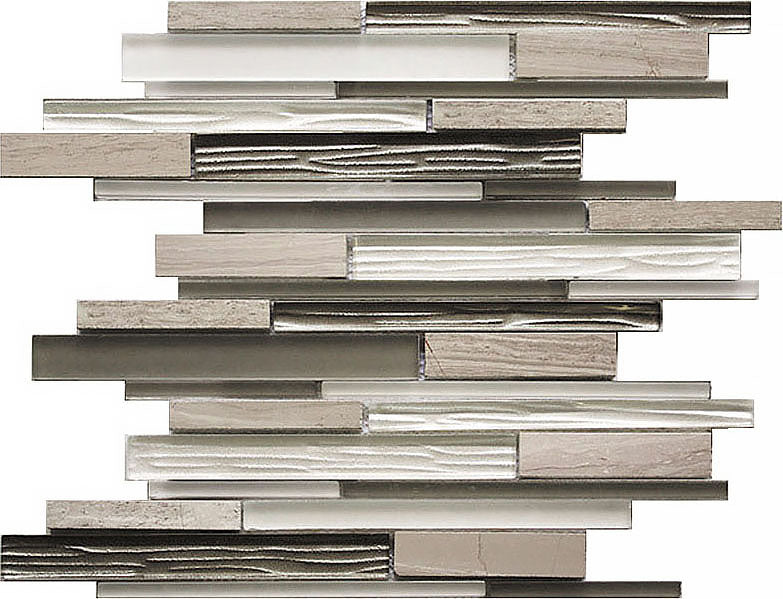 Hawaii Putty Colored Glass Mosaic