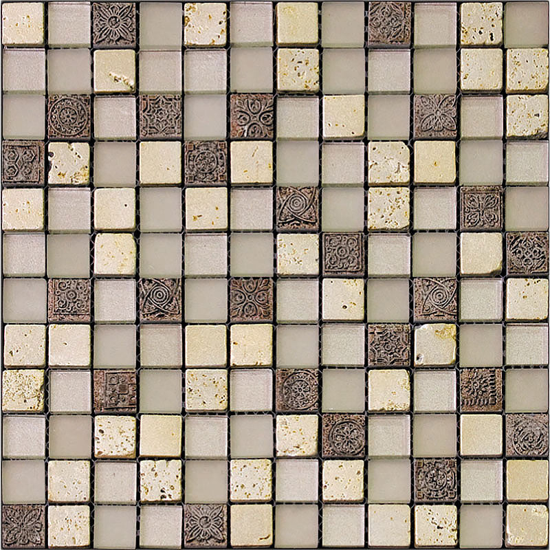Inka Alder Colored Glass Mosaic