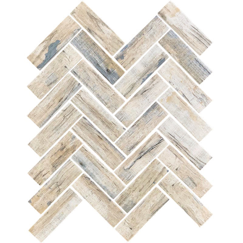 Nantucket Beige&Grey Colored Glass Mosaic