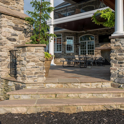 Hardscape tile and surface collection