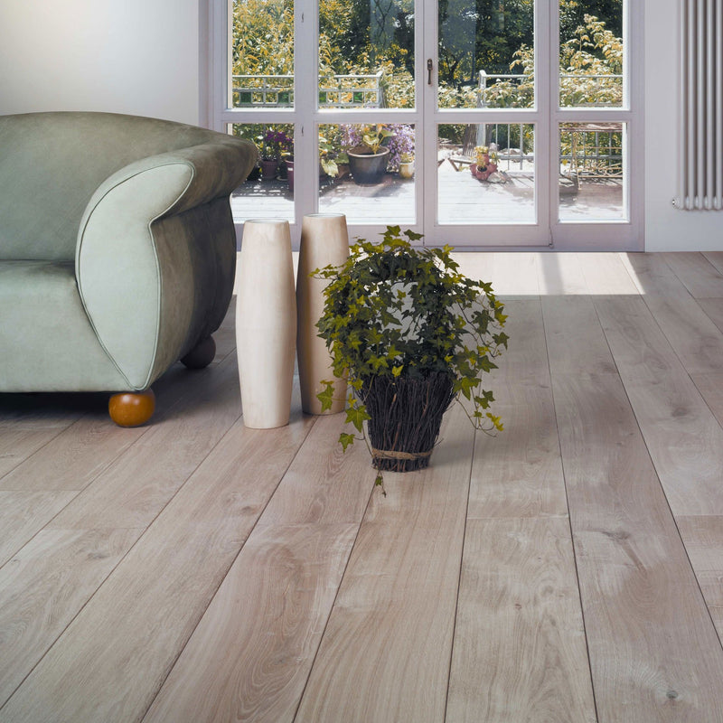 Castle Oak Hardwood tile and surface collection