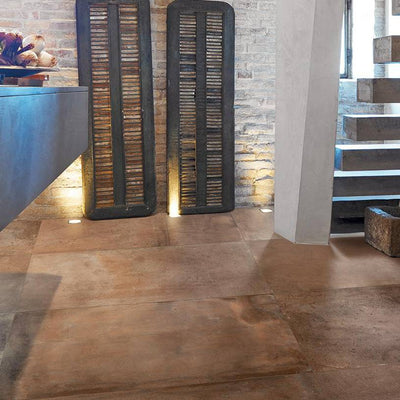 Terracotta Stone Porcelain tile and surface collection