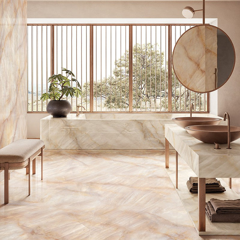 Tele Di Marmo Crystal Porcelain Tile porcelain tile collection by Emil Ceramica - 5 colors, 3 finishes