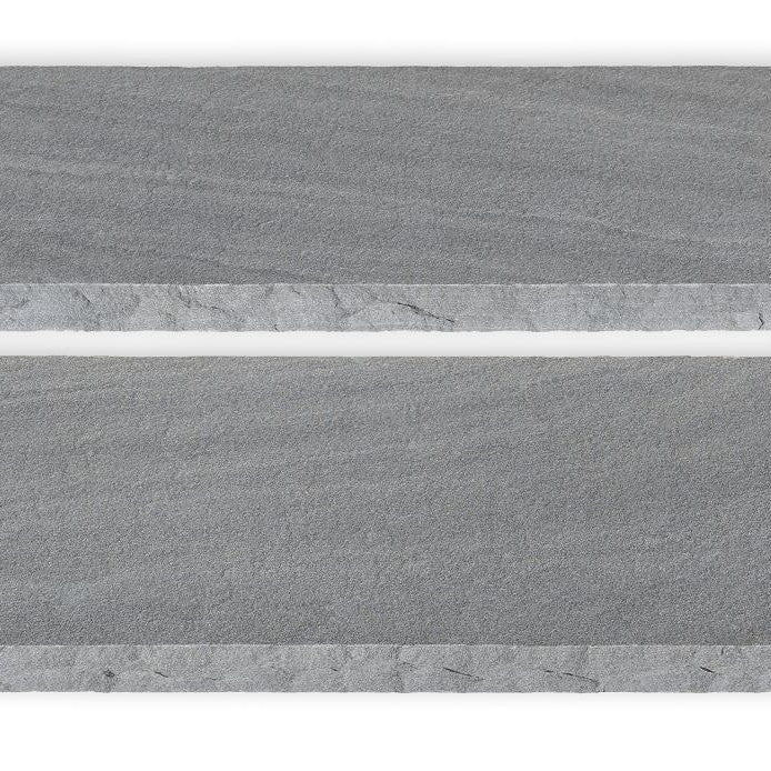 Old World Signature Tread Summit Blue Paving Stone stone veneer by Old World Flagstone