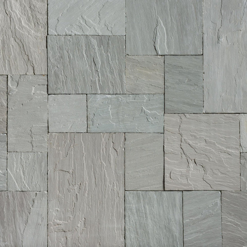 Flagstone tile and surface collection
