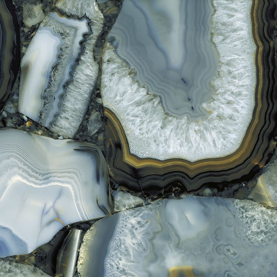 Level Marmi Agate Azure Porcelain Tile porcelain tile by Level