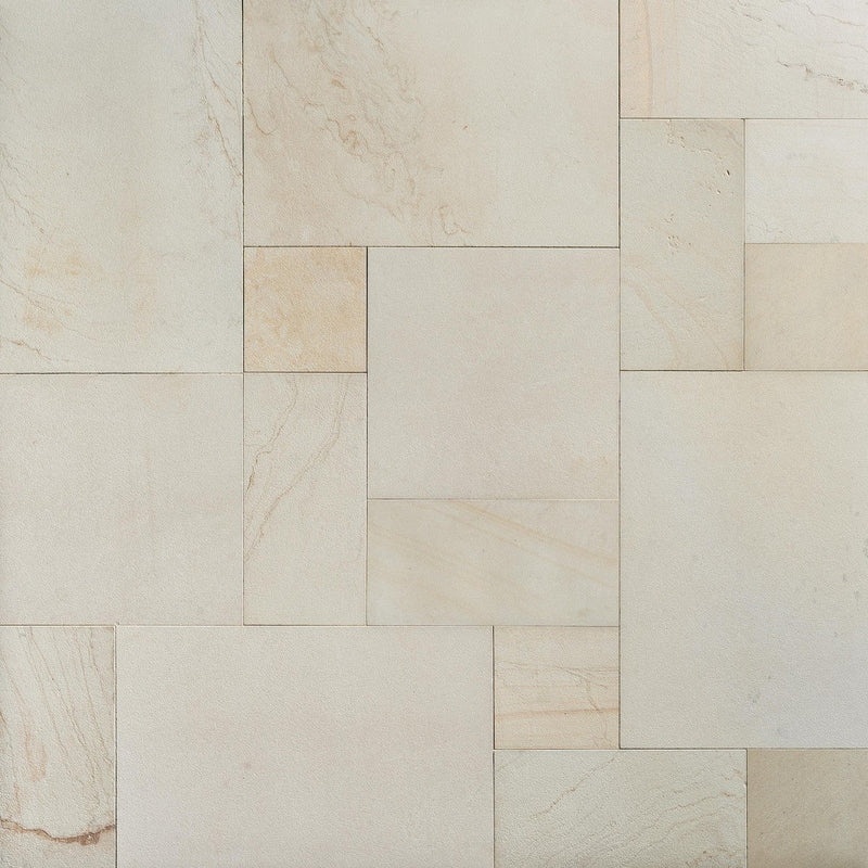 Flagstone tile and surface collection