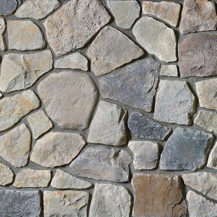 Cultured Stone Dressed Fieldstone Echo Ridge Stone Veneer stone veneer by Cultured Stone