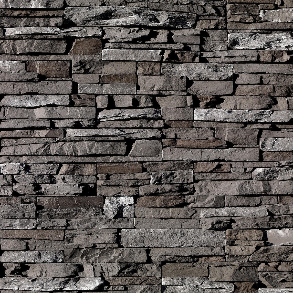 Eldorado Stacked Stone Dark Rundle Stone Veneer stone veneer by Eldorado Stone