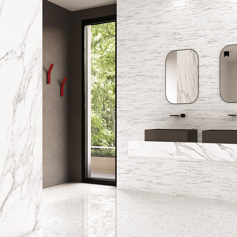 Tele Di Marmo Porcelain Tile porcelain tile collection by Emil Ceramica - 1 colors, 3 finishes