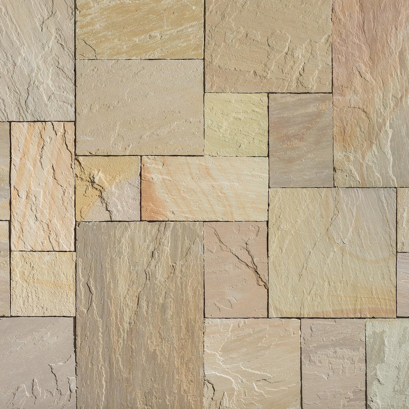 Flagstone tile and surface collection