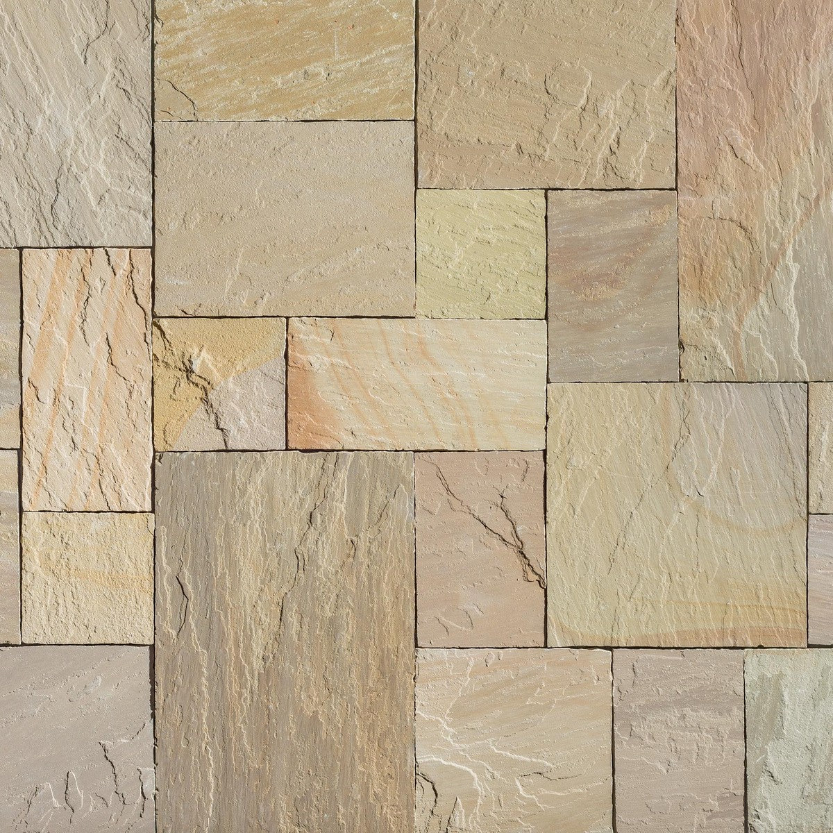 Old World Artisan Flagstone Tennessee Tan Paving Stone stone veneer by Old World Flagstone