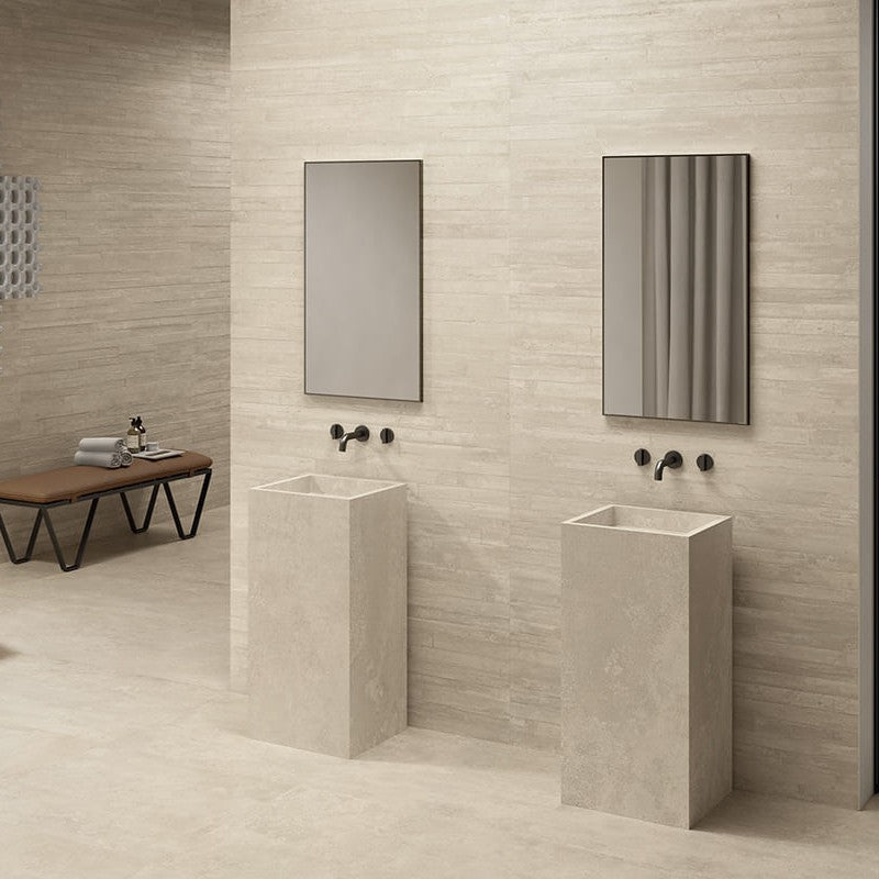 Re-Play Concrete – porcelain-tile collection