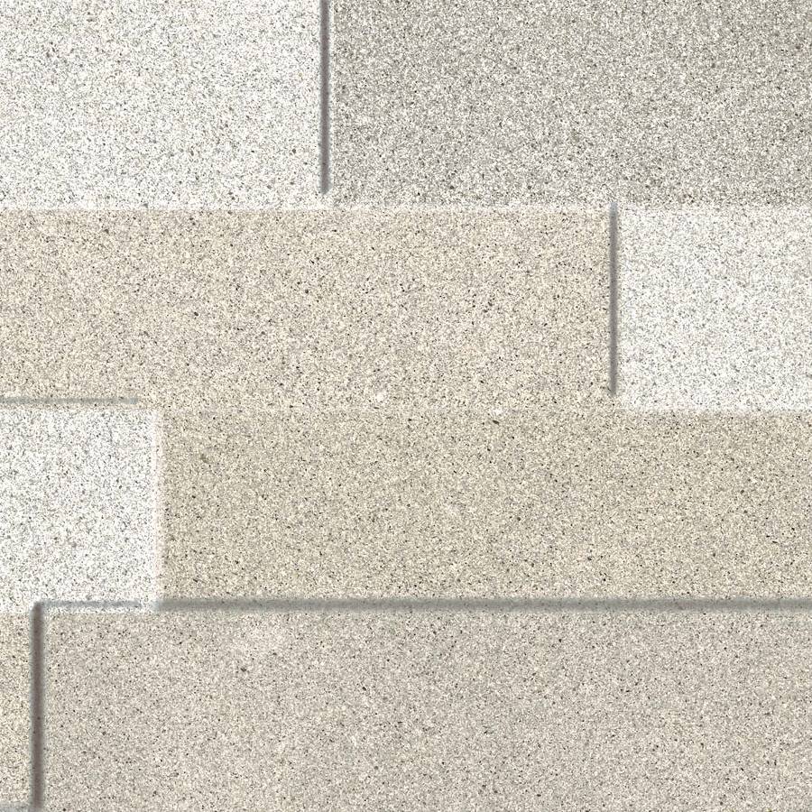 Porcelain ledgestone tile in beige mix for modern wall design