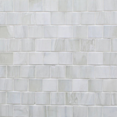 White Glass Tile And Mosaic