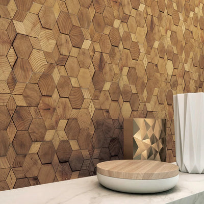 Wood Wall Mosaic & Panels – Wood collection