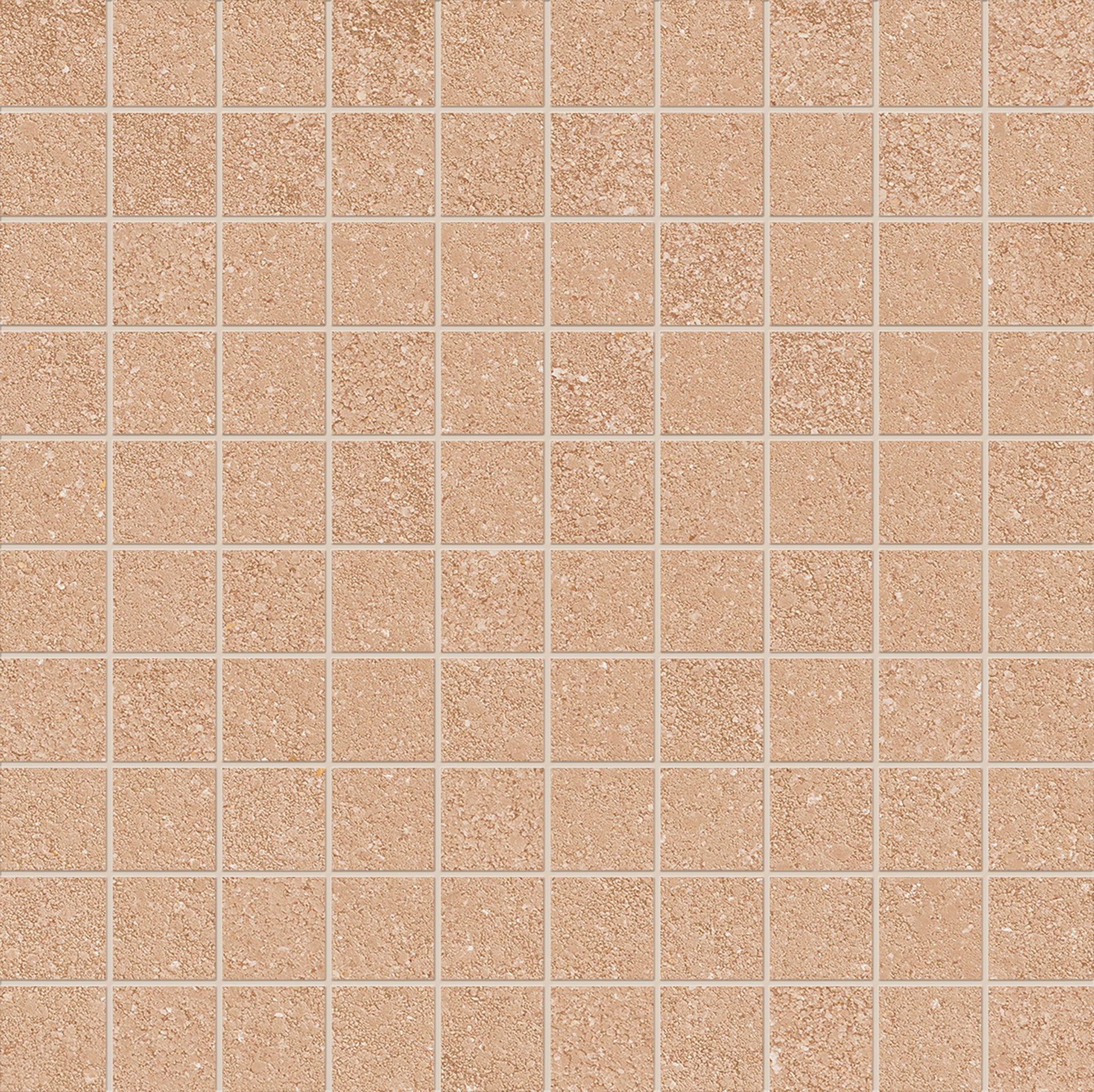 Pietra Essenza Rosso Siena porcelain mosaic tile by Emil, silktech finish, 11 13/16"x11 13/16"x9-mm size. Premium Italian porcelain for floors and walls.
