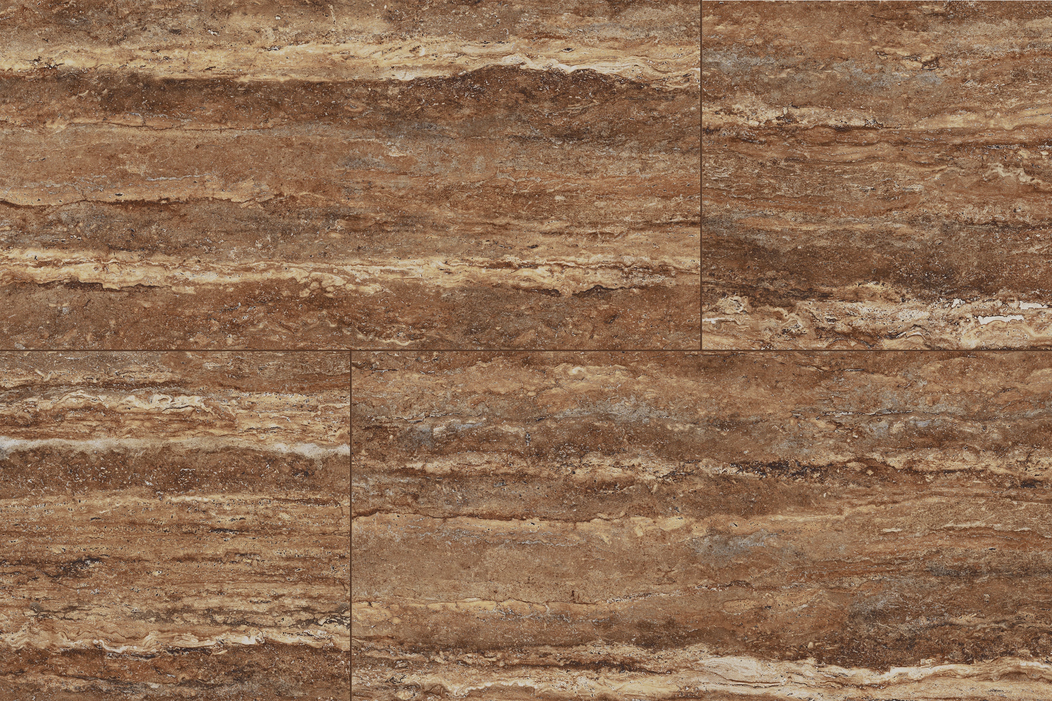 TRAVERTINE: Bold Bullnose (12"x24"x20-mm | grip)