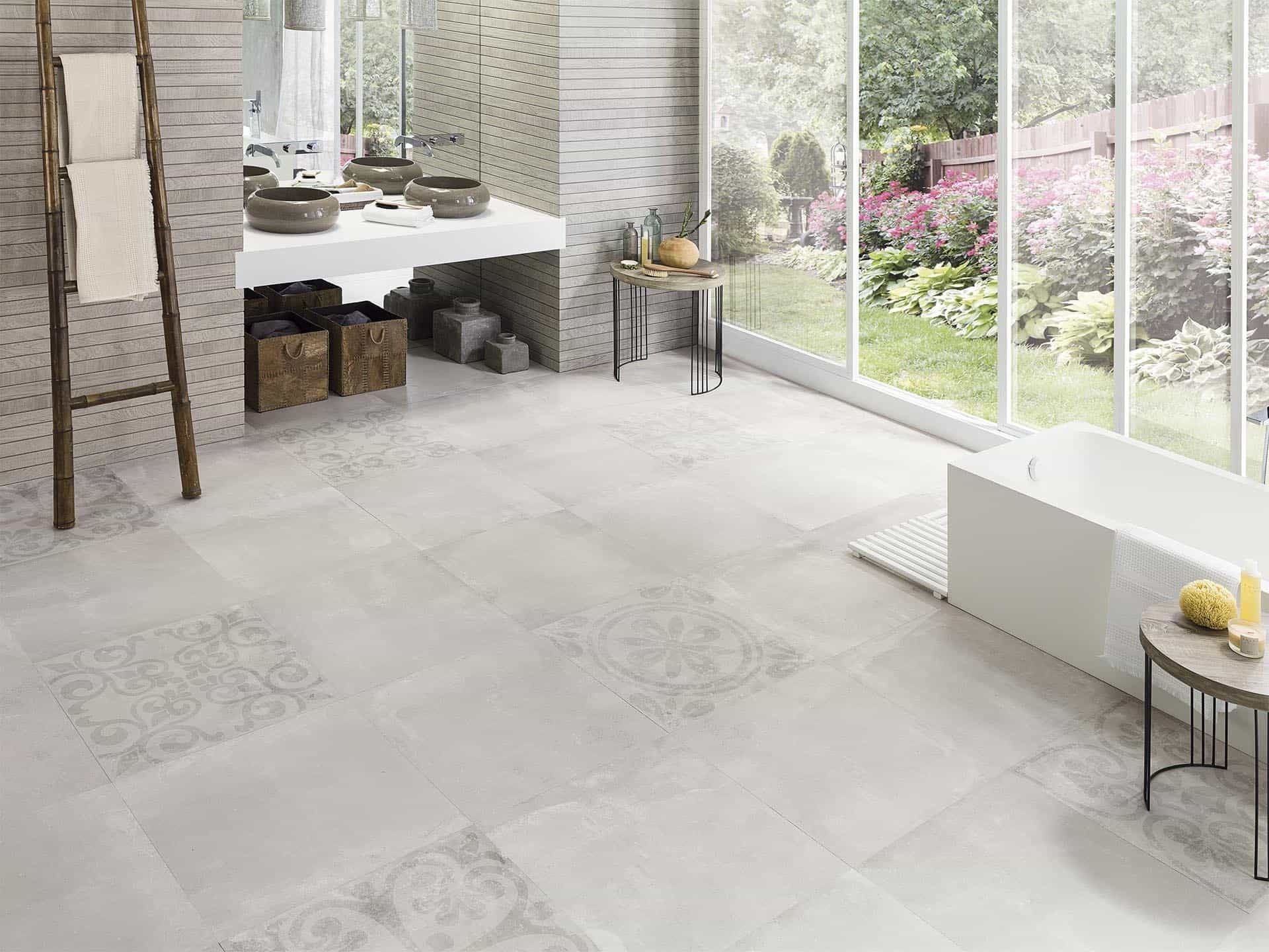 Harlem Caliza Floor Tile (23x23x8.5-mm | matt)