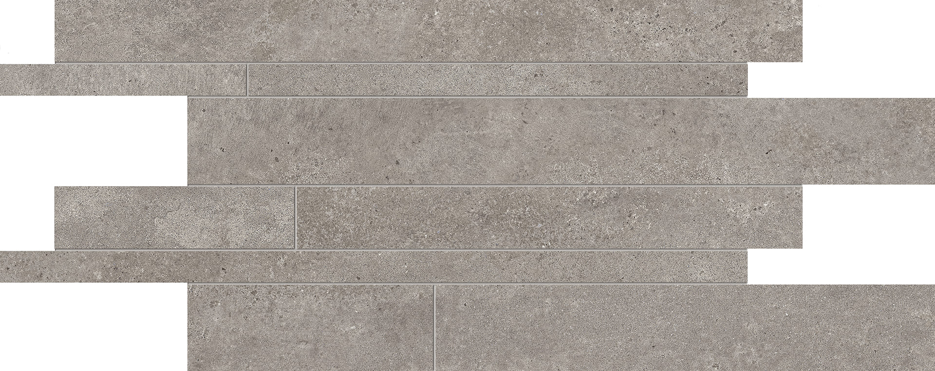 Re-Play Concrete Dark Grey porcelain decorative accent tile by Emil, 11 13/16"x23 5/8"x9.5-mm size. Premium Italian porcelain for floors and walls.
