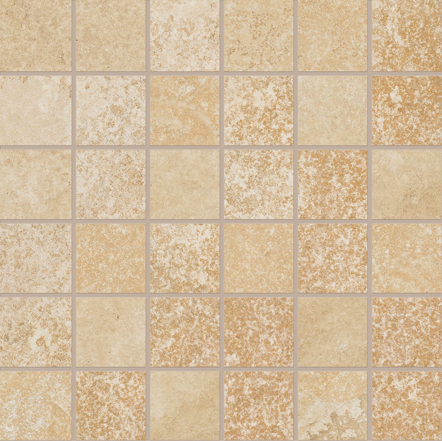 Cornerstone Alpen BAVARIA STONE porcelain mosaic tile by Emil, naturale finish, 12"x24" size. Premium Italian porcelain for floors and walls.