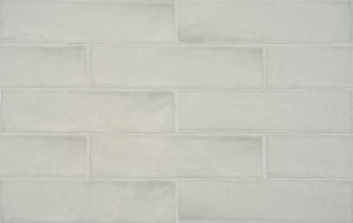 TERAMODA: Bamboo Ceramic Field Tile (3"×12"×11/32" | Glossy | Pressed)