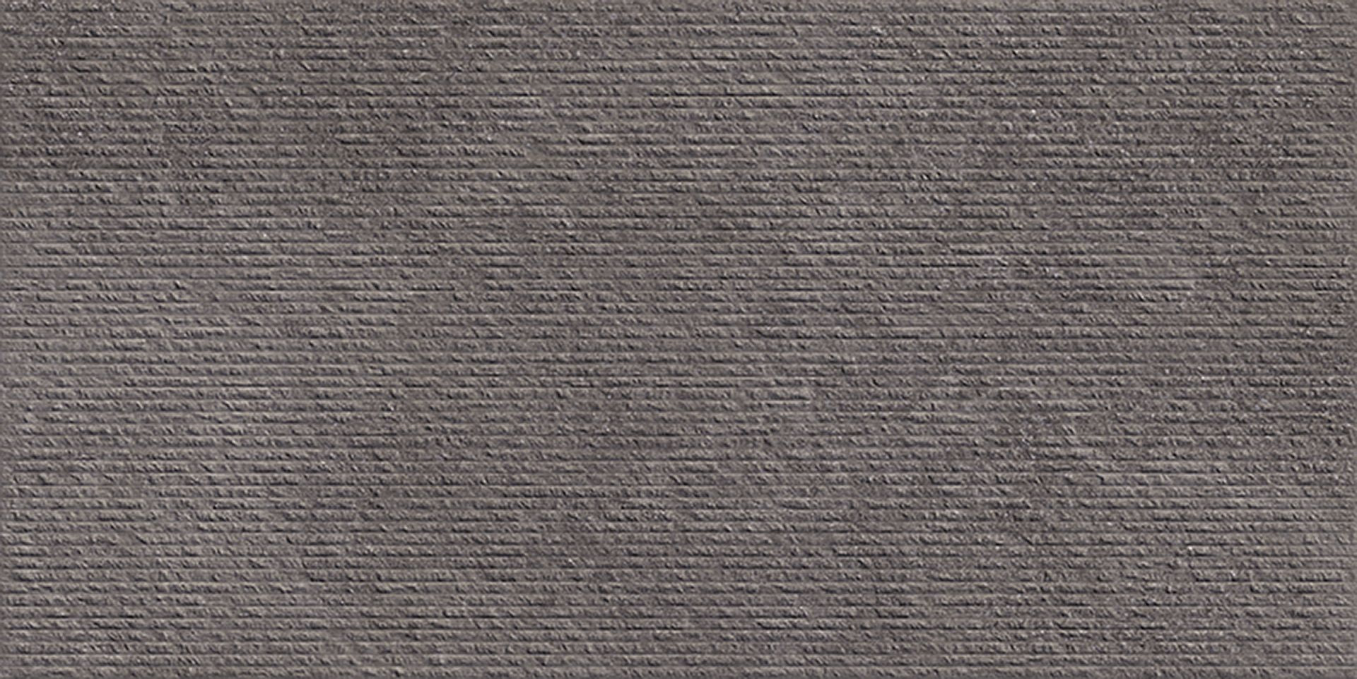 Landscape Antracite porcelain decorative accent tile by Emil, silktech finish, 11 13/16"x23 5/8"x9.5-mm size. Premium Italian porcelain for floors and walls.