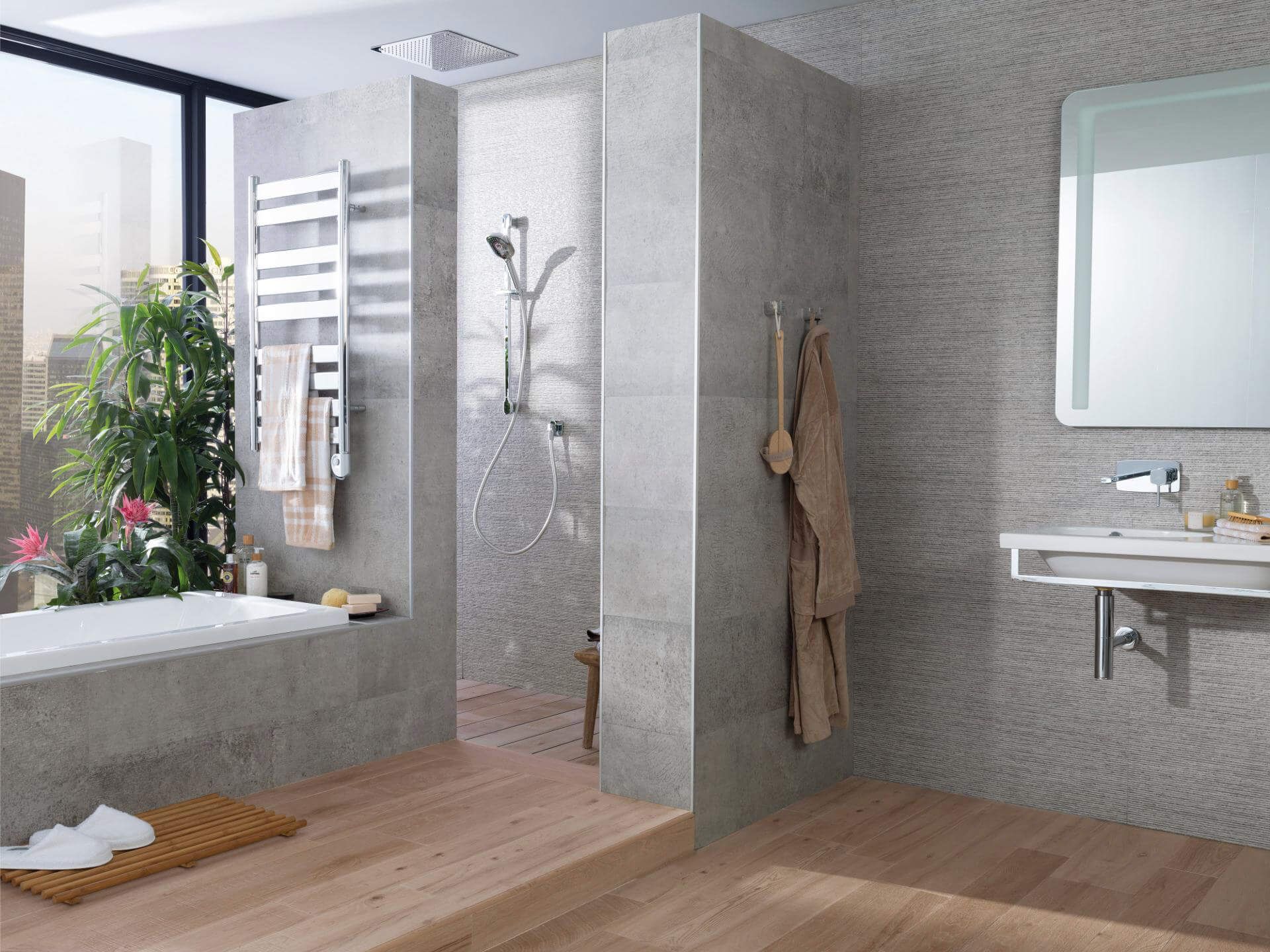 Park Acero Lineal Wall Tile (13x39x9.3-mm | matt)