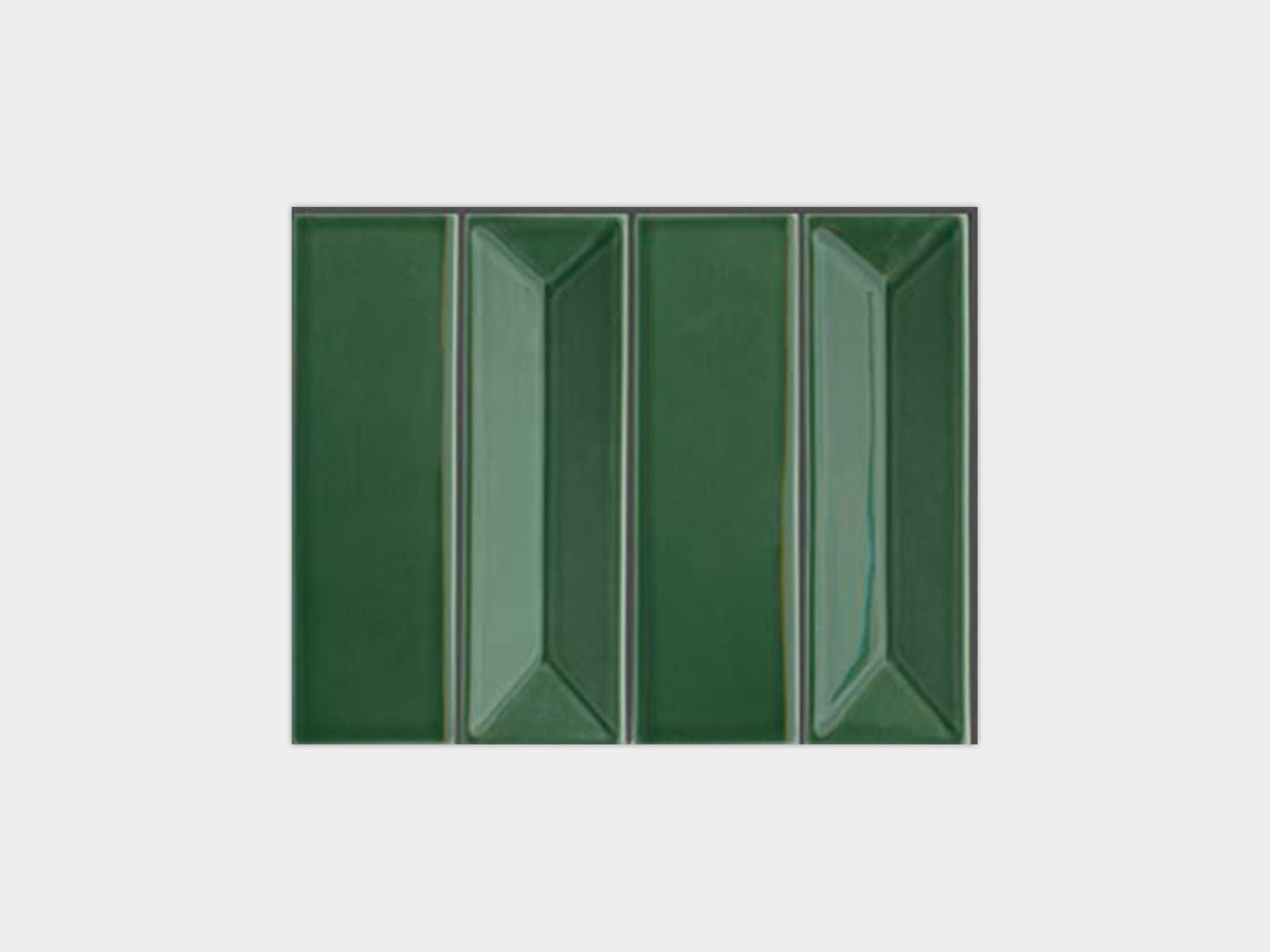 Bruma Green Mosaic (8x10x25-mm | gloss)