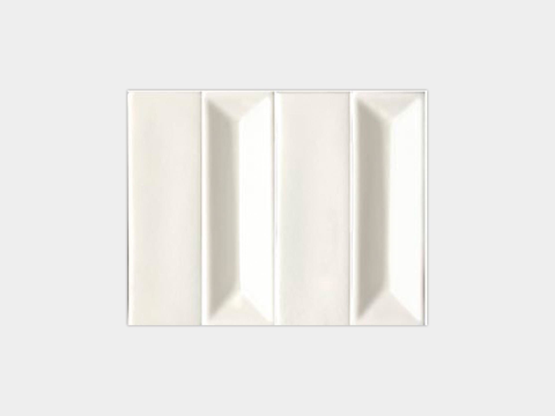 Bruma White Mosaic (8x10x25-mm | gloss)