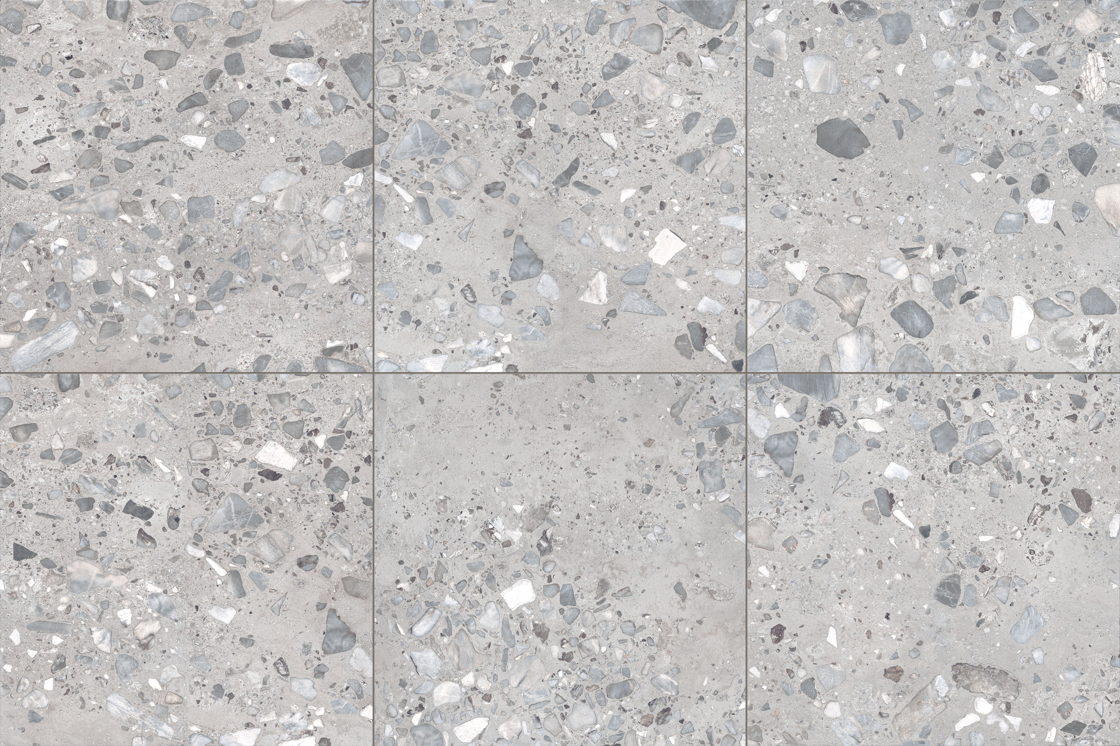 EARTHEN: Cobblestone Paving Tile (24"x24"x20-mm | grip)