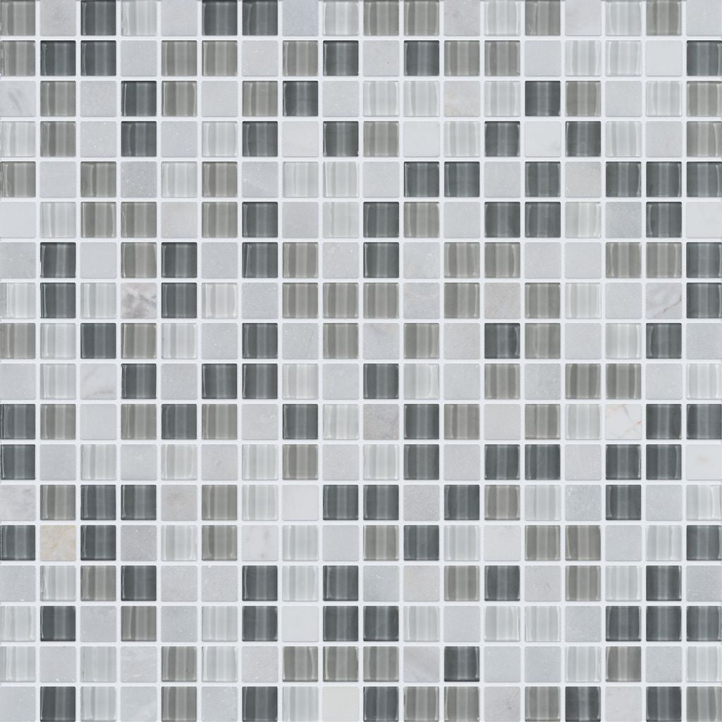 mosaic by Anatolia Tile, top-down product view, 5/8"×664342 5/8" size. Premium porcelain for floors and walls.