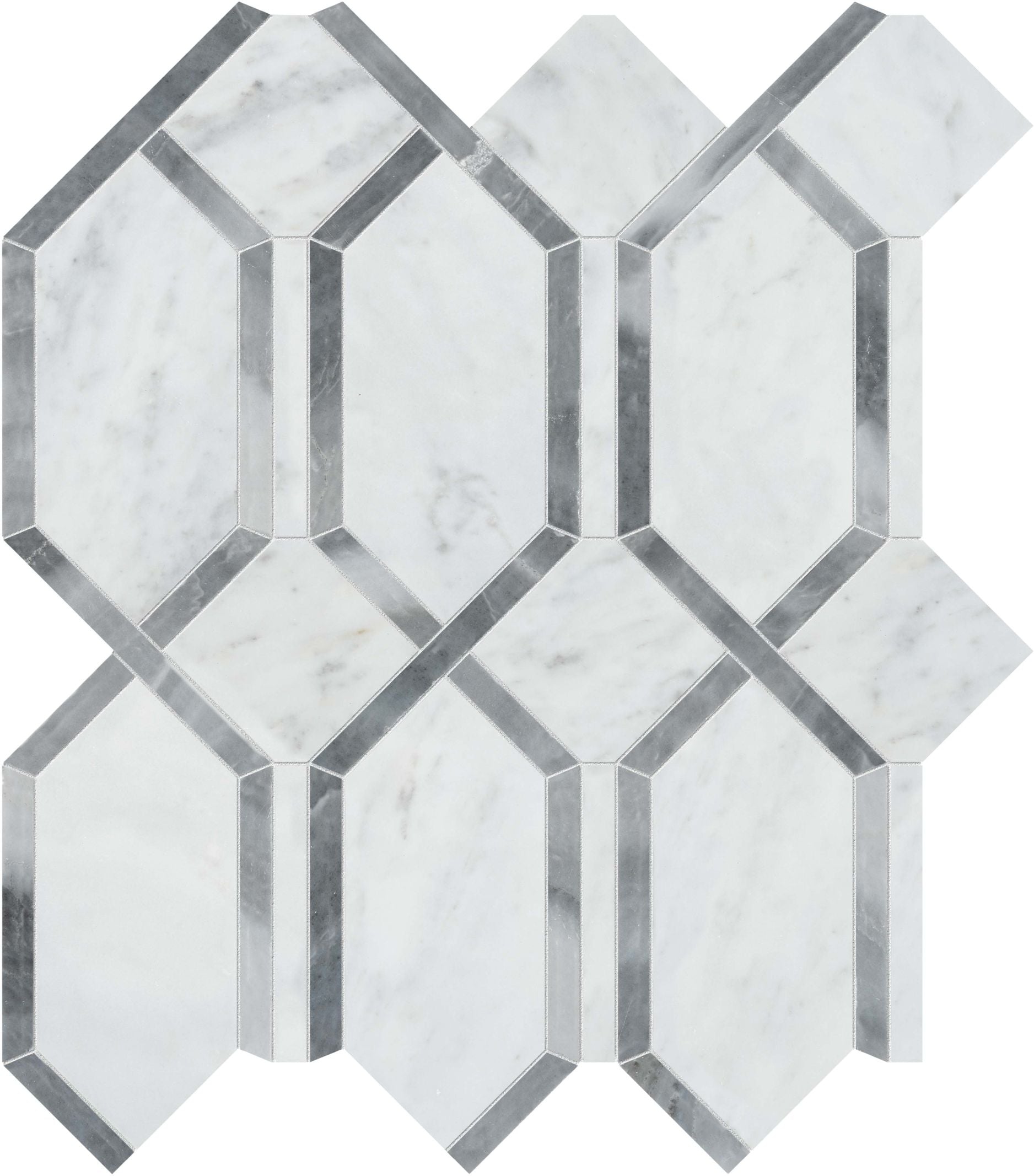 mosaic by Anatolia Tile, top-down product view. Premium porcelain for floors and walls.