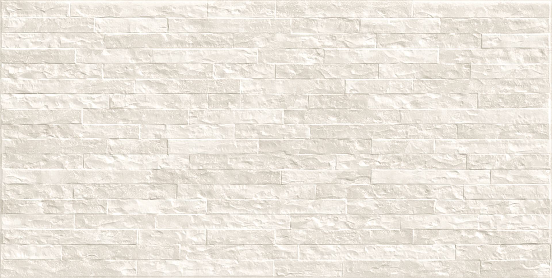 Salt Stone White Pure porcelain decorative accent tile by Emil, 11 13/16"x23 5/8"x9.5-mm size. Premium Italian porcelain for floors and walls.