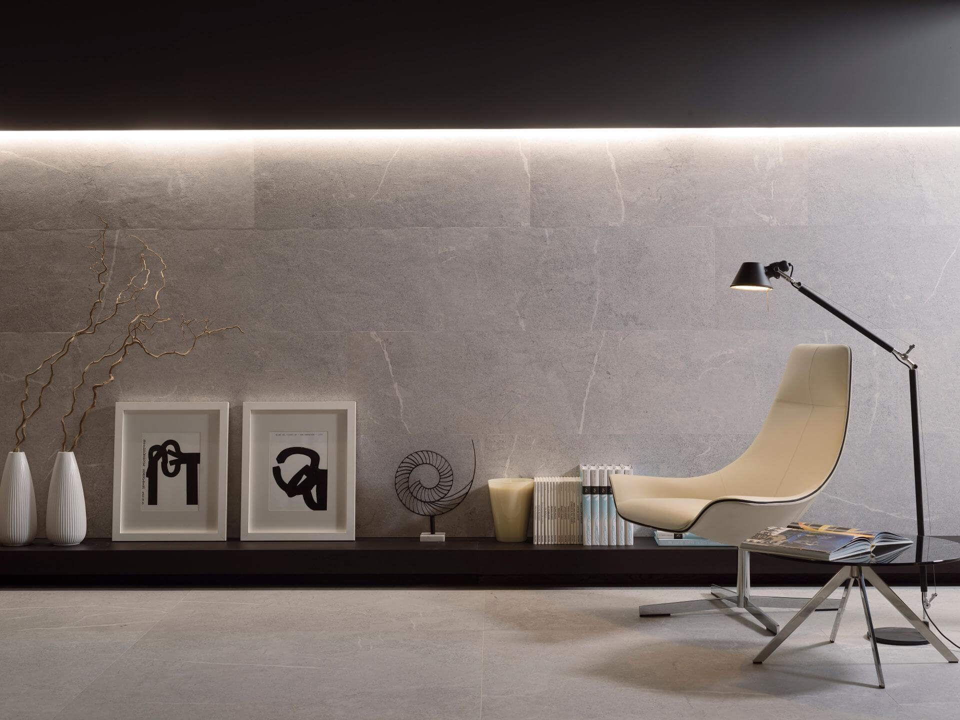 Lucerna Acero Wall Tile (18x47x10-mm | matt)