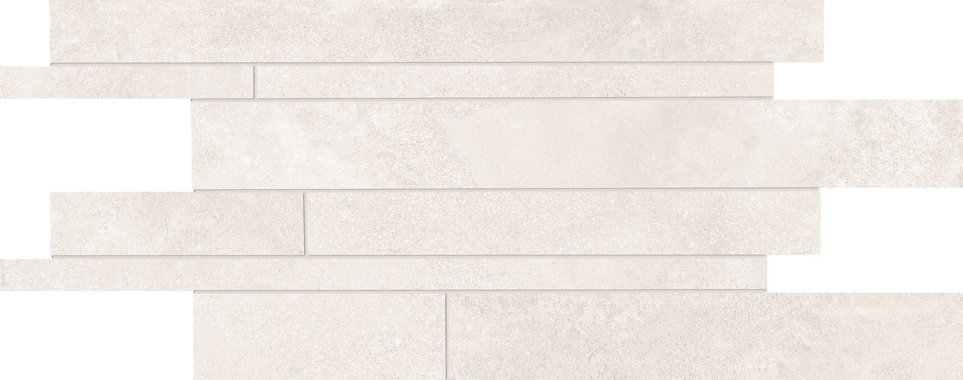 Be-Square Ivory porcelain decorative accent tile by Emil, 11 13/16"x23 5/8"x6.5-mm size. Premium Italian porcelain for floors and walls.