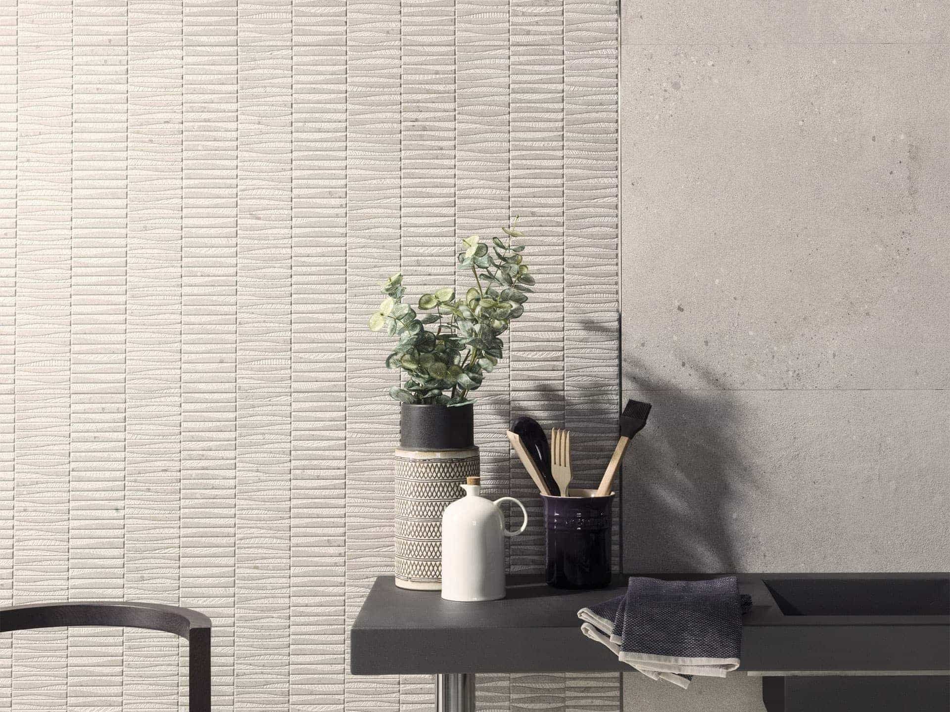Durango Beige Mosaico Wall Tile (23x59x12.5-mm | matt)
