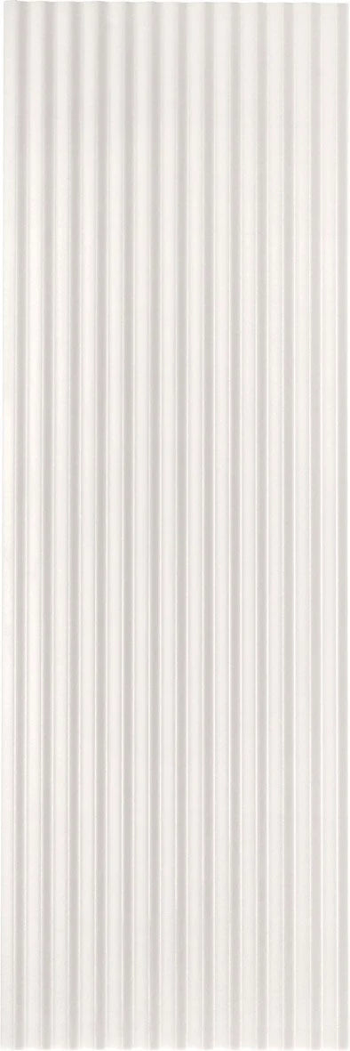 PASTEL PAVILION: Cloudway Curve Zigzag Field Tile (12"x36"x13.3-mm | matte | rectified)