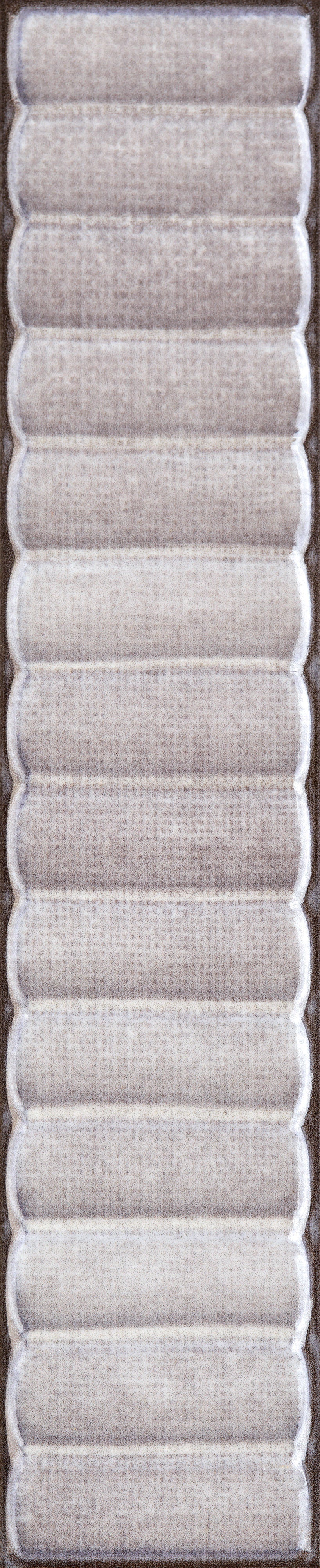 HARBOR LUMINESCENCE: Tempest Ascend Groved Field Tile (2"x10"x7-mm | glossy | pressed)