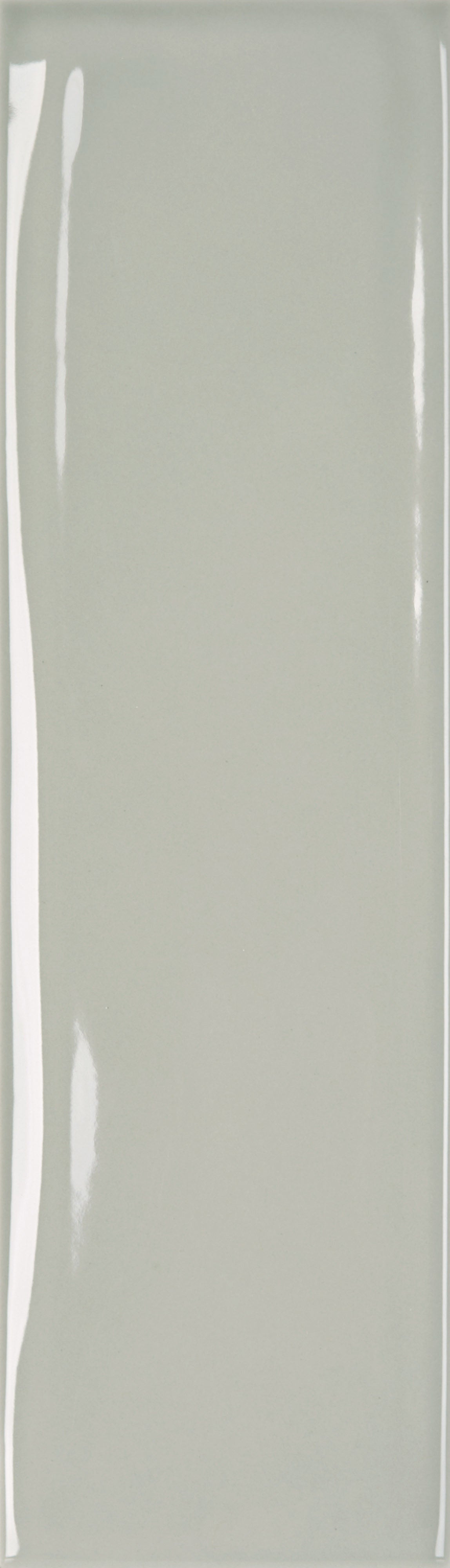 CANVAS RHYTHM: Canvas Sage Field Tile (3"x10"x7.4-mm | glossy | pressed)