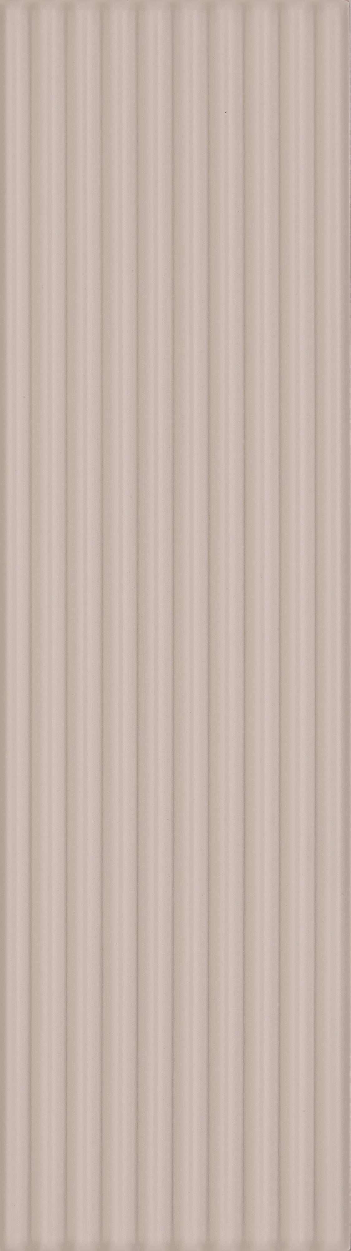 CANVAS RHYTHM: Canvas Raw Groved Field Tile (3"x10"x7.4-mm | matte | pressed)