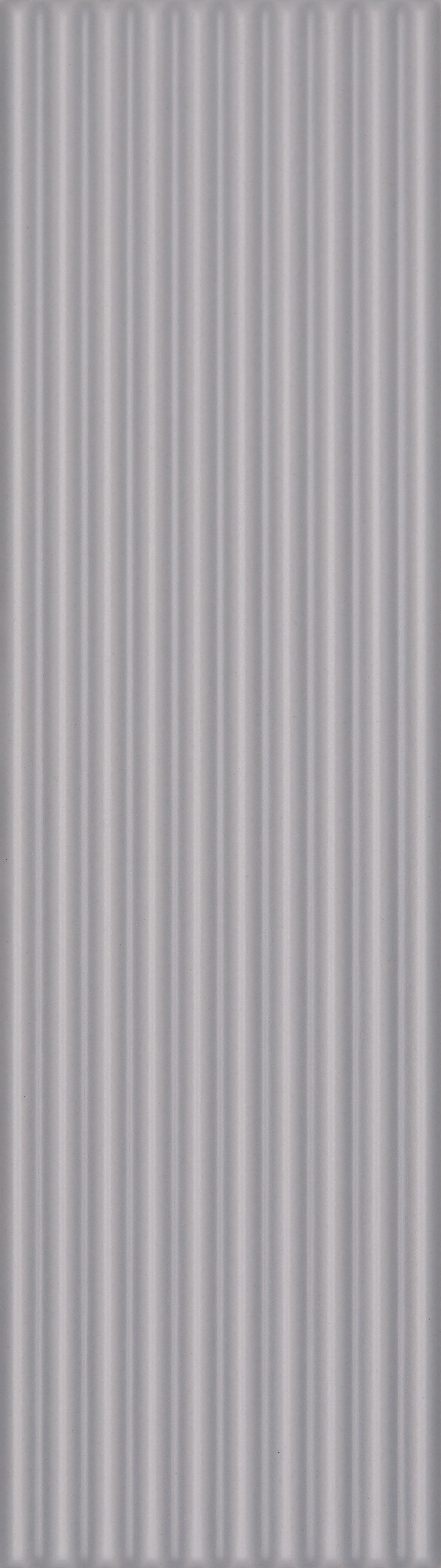 CANVAS RHYTHM: Canvas Haze Groved Field Tile (3"x10"x7.4-mm | matte | pressed)