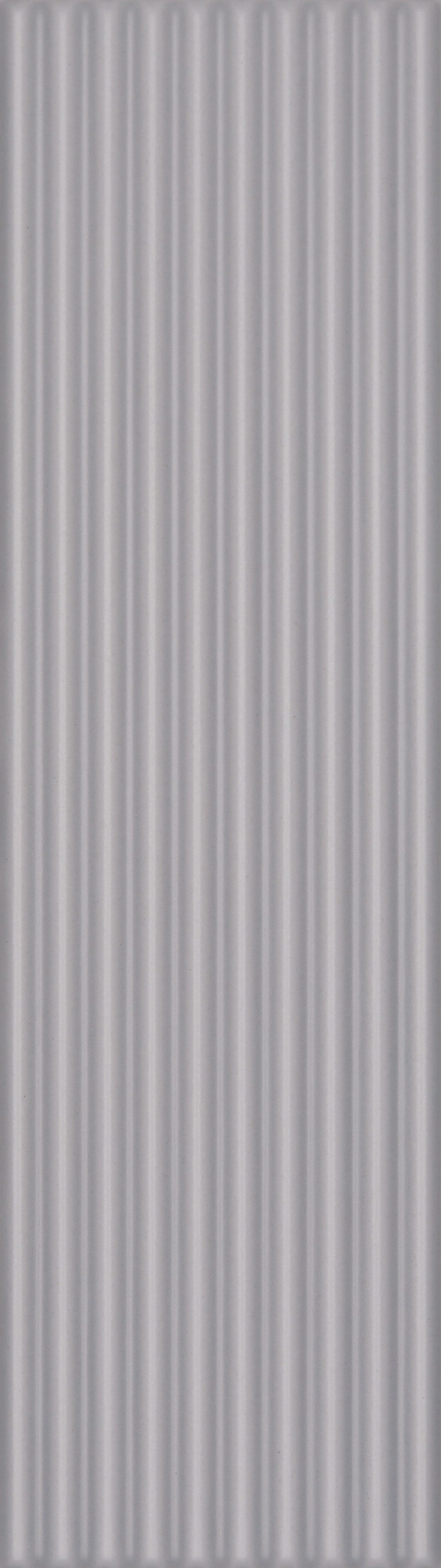 CANVAS RHYTHM: Canvas Haze Groved Field Tile (3"x10"x7.4-mm | matte | pressed)