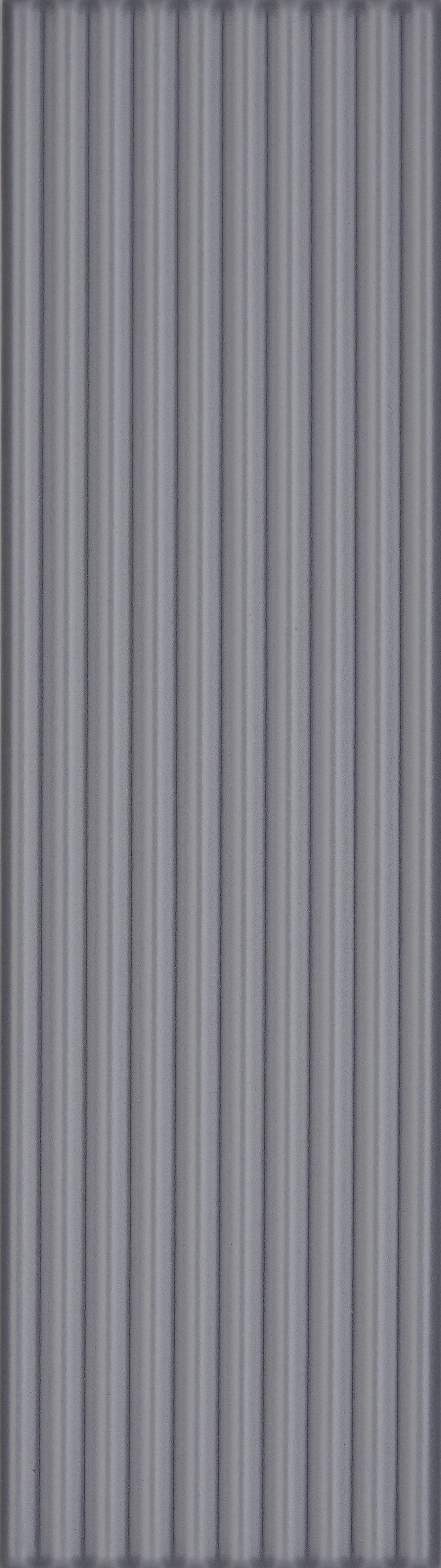 CANVAS RHYTHM: Canvas Slate Groved Field Tile (3"x10"x7.4-mm | matte | pressed)