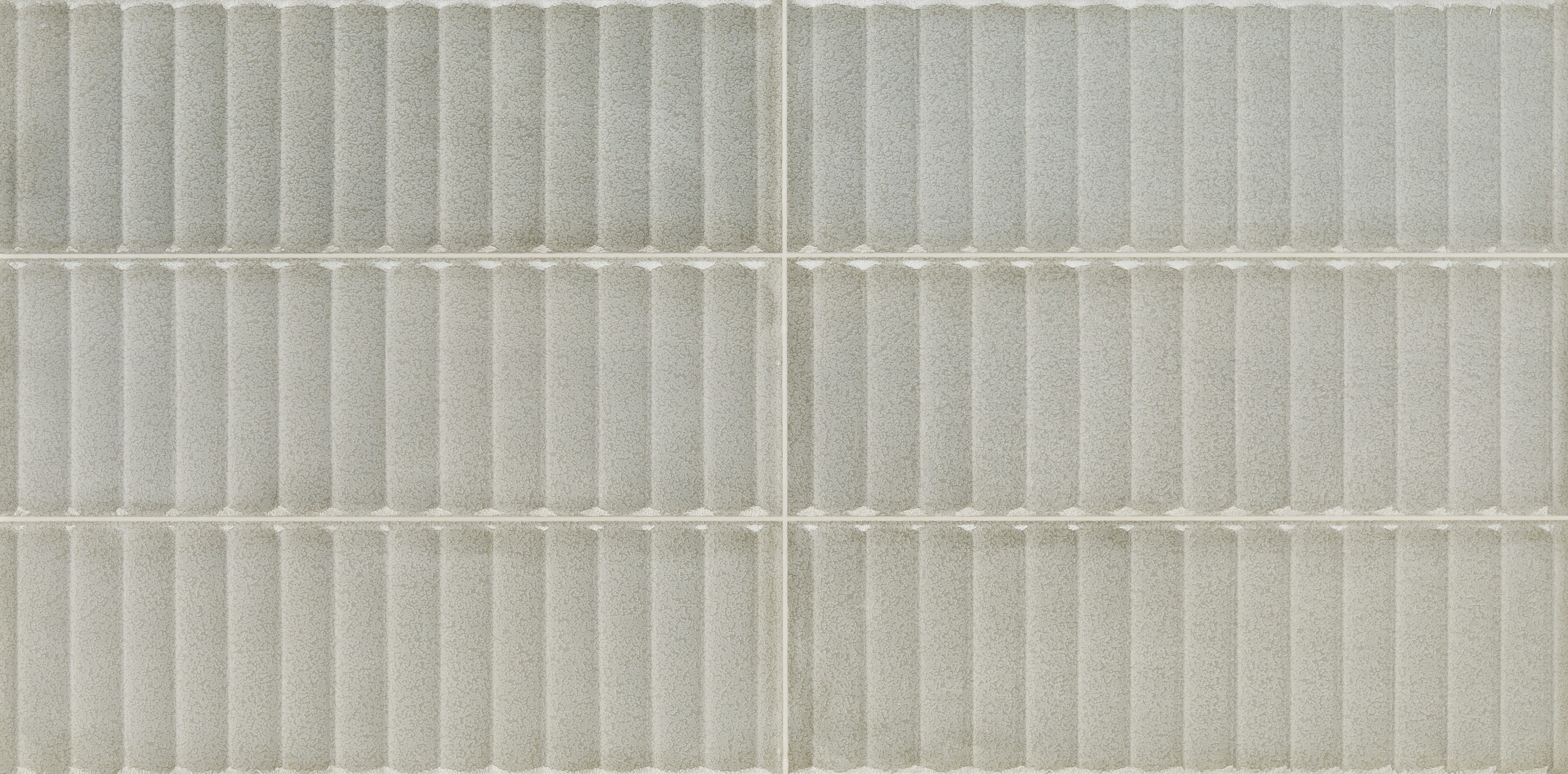 LUSTROUS LUMINARY: Emerald Radiance Groved & Stacked Field Tile (12"x24"x9.5-mm | glossy | rectified)