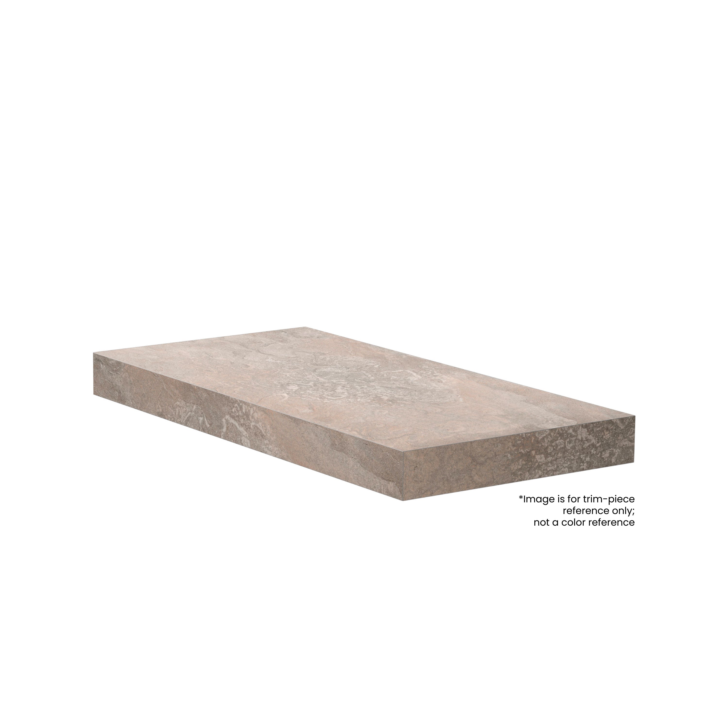 FRONTIER20 Minimalist Greige porcelain pavers, top-down product view, 12"×24" size. Premium porcelain for floors and walls.