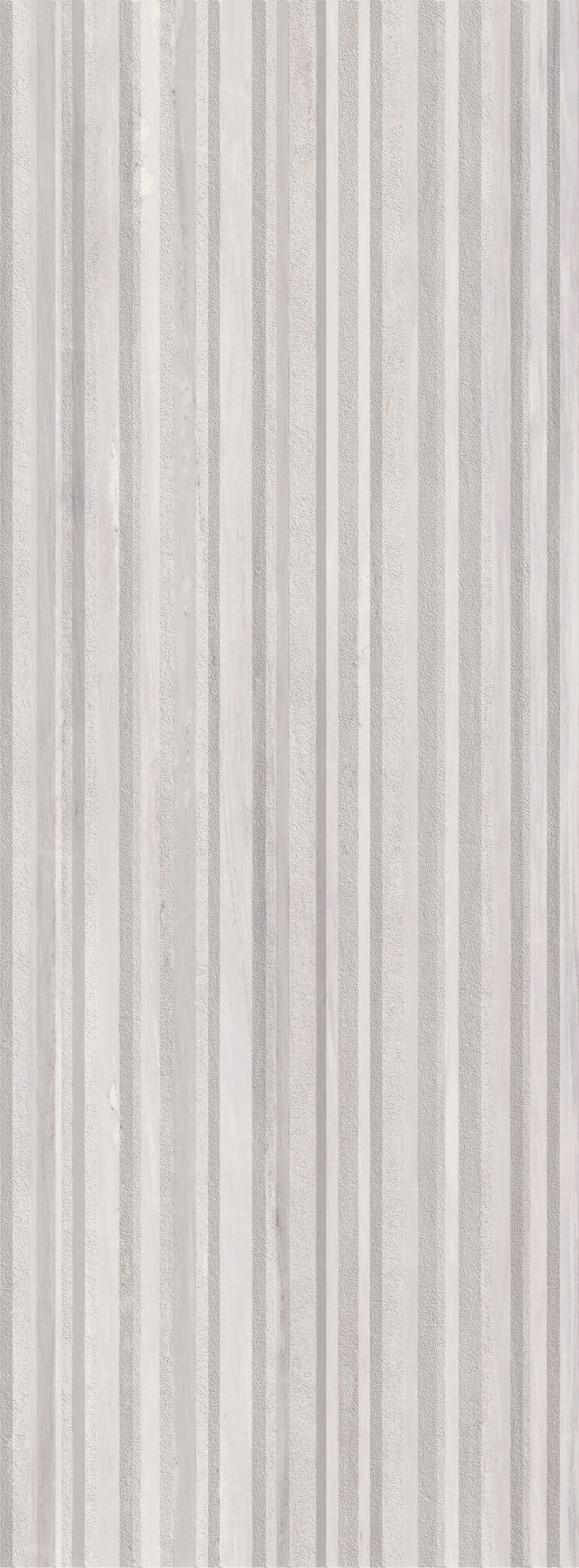 NORDIC REVERIE: Fjord Smoke Frame Field Tile (18"x48"x13.3-mm | matte | rectified)